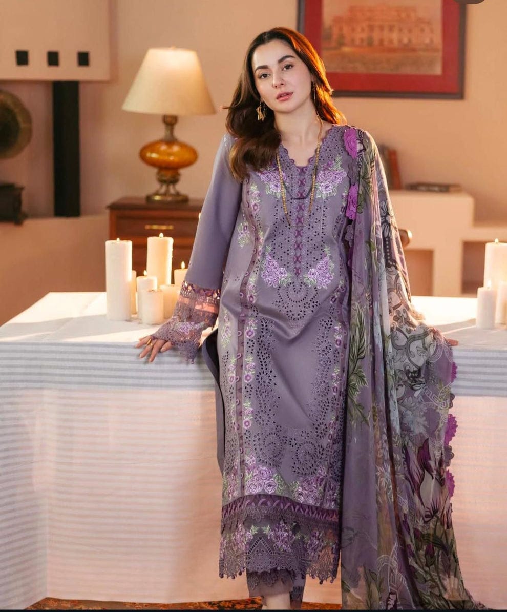 3PIECE Luxury Embroidered Summer Collection