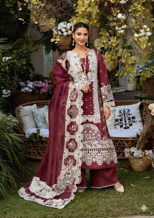 3PIECE Luxury Embroidered Chikenkari Collection
