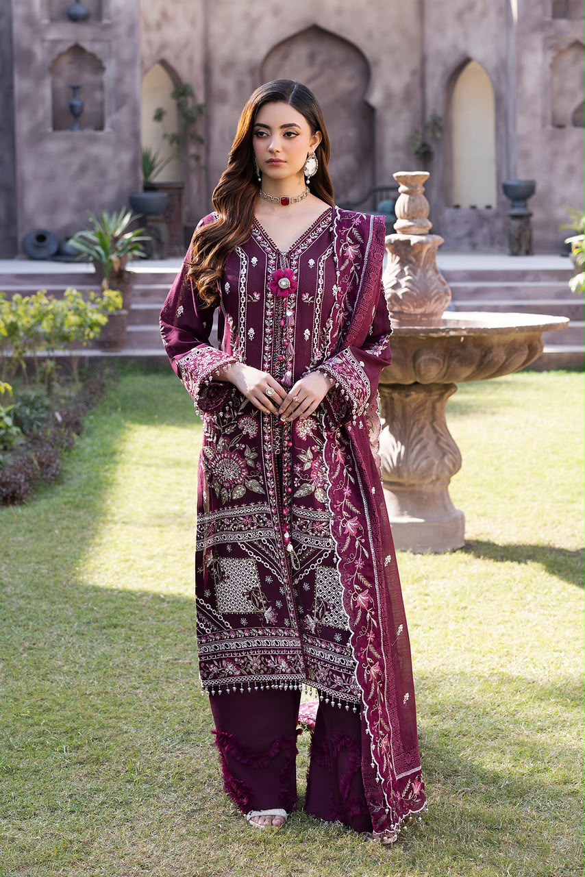 3PIECE Luxury Embroidered Chikenkari Collection