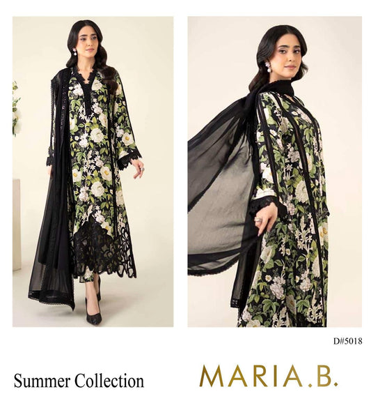 3PIECE Embroidered Summer Suit