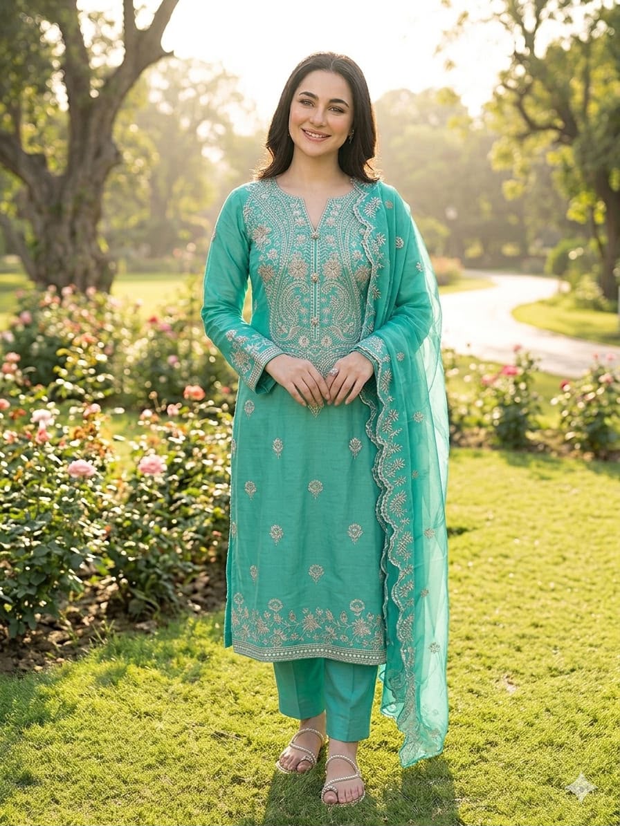 3PIECE Embroidered Summer Collection