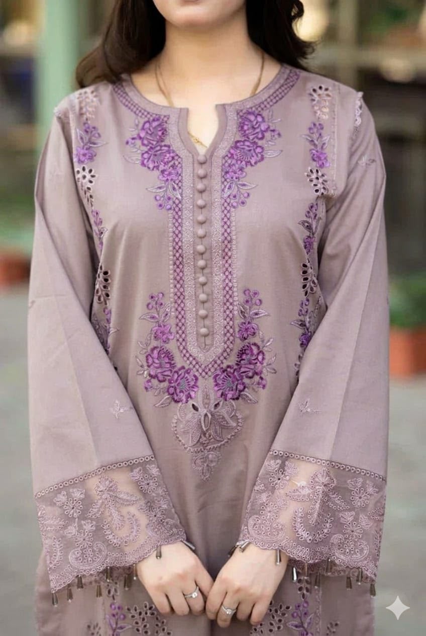 3PIECE Luxury Embroidered Collection