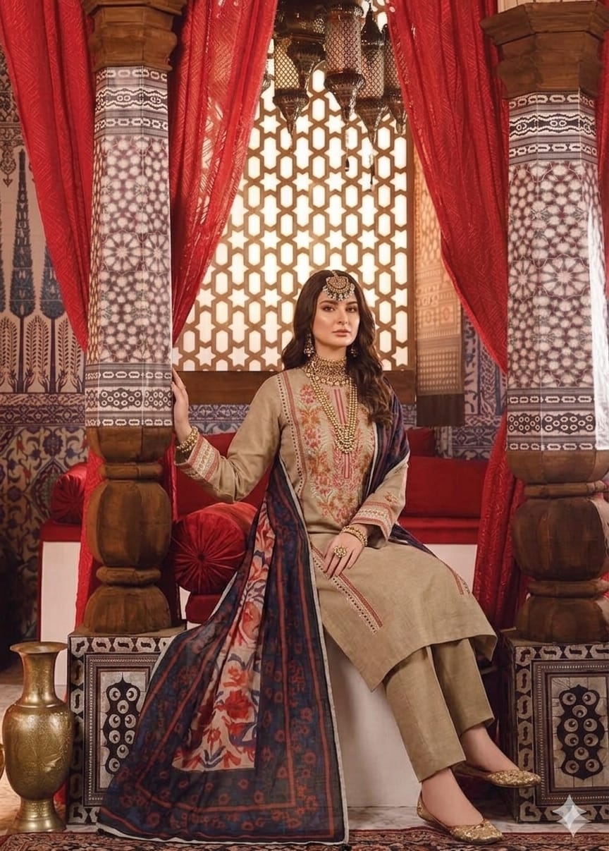 3PIECE Embroidered Summer Collection