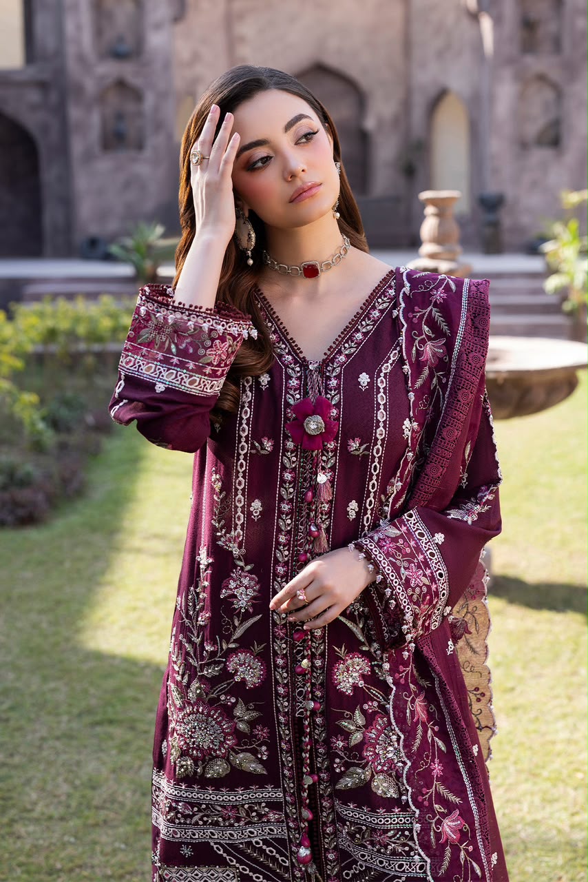 3PIECE Luxury Embroidered Chikenkari Collection