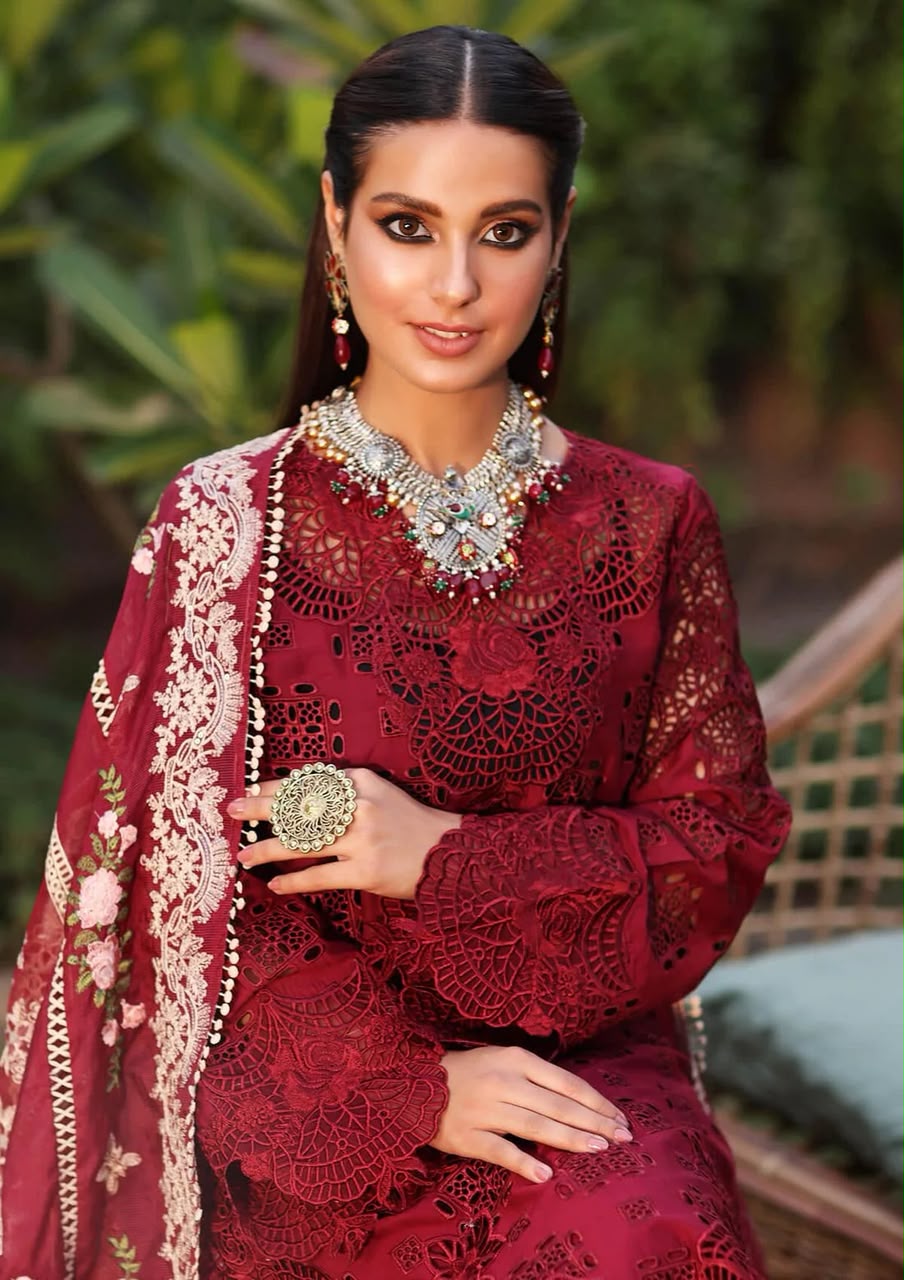 3PIECE Luxury Embroidered Chikenkari Collection
