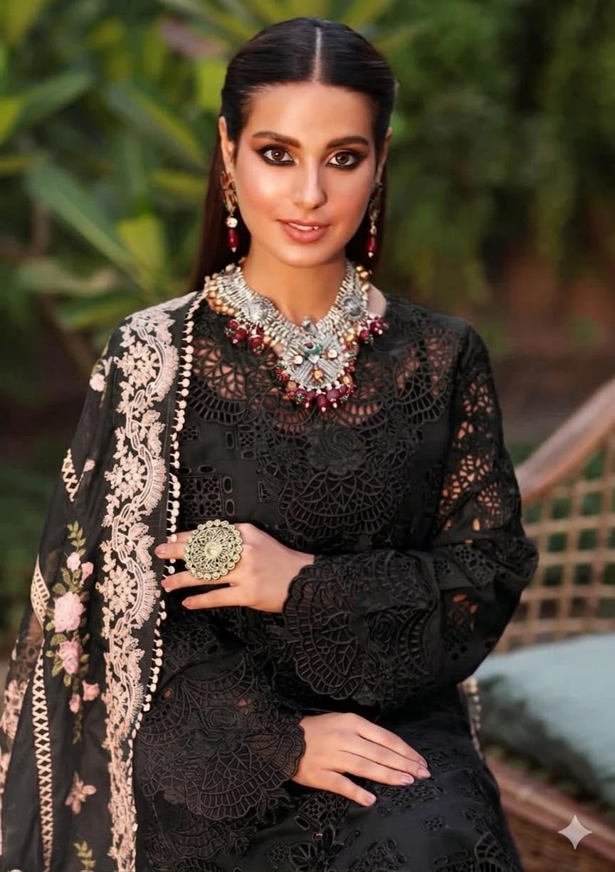 3PIECE Luxury Embroidered Chikenkari Collection