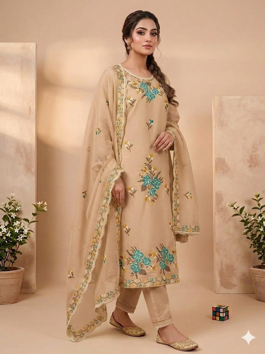 3PIECE Embroidered Summer Collection