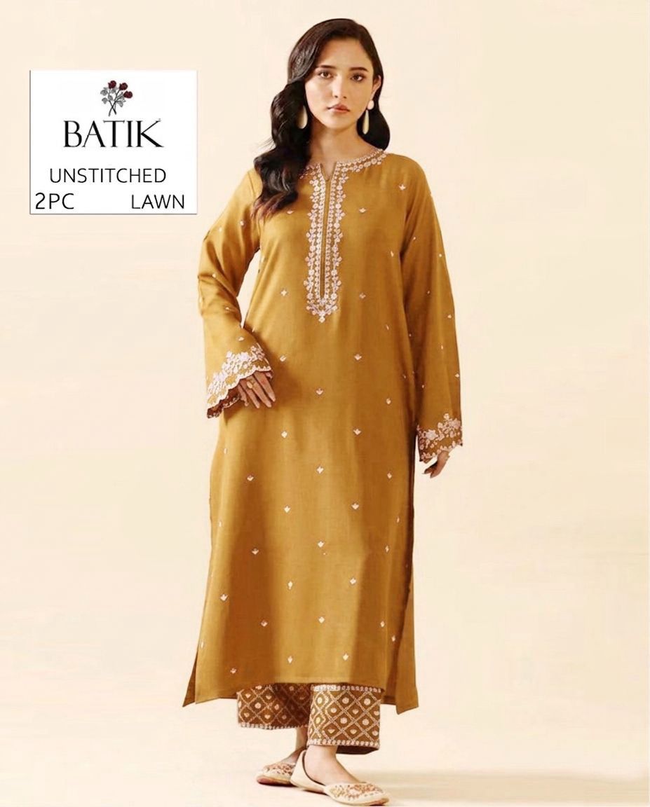 2PC Summer Collection Lawn Suit