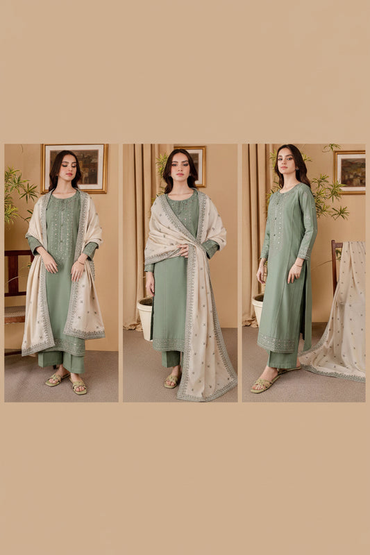 Sapphire Summer Lawn 2026 Embroidered 3-Piece Suit - Signature Edit