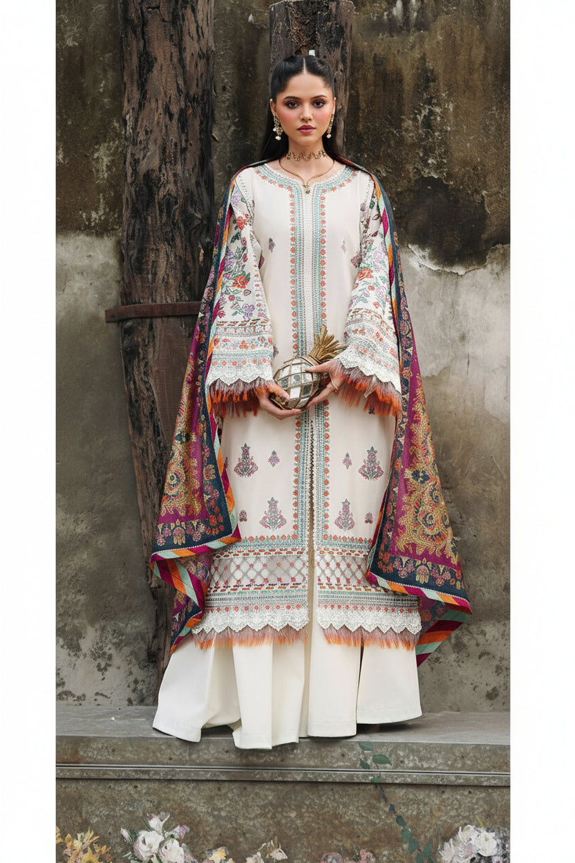 3PIECE Luxury Embroidered Collection