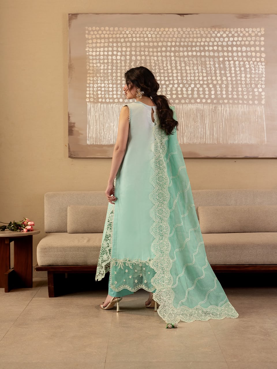 3PIECE Luxury Embroidered Chikenkari Collection