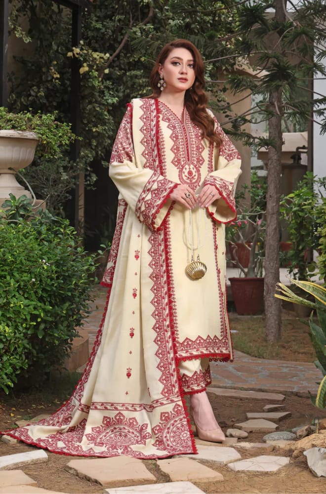 3PIECE Embroidered Summer Collection