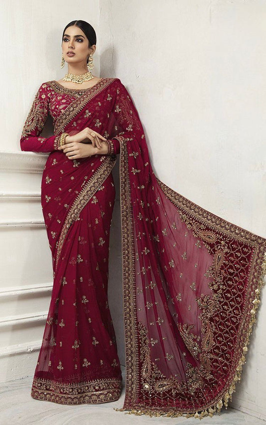 Party wear Net Saree Exclusive Fancy Collection with Heavy Embroidery Sequence and Stone Work