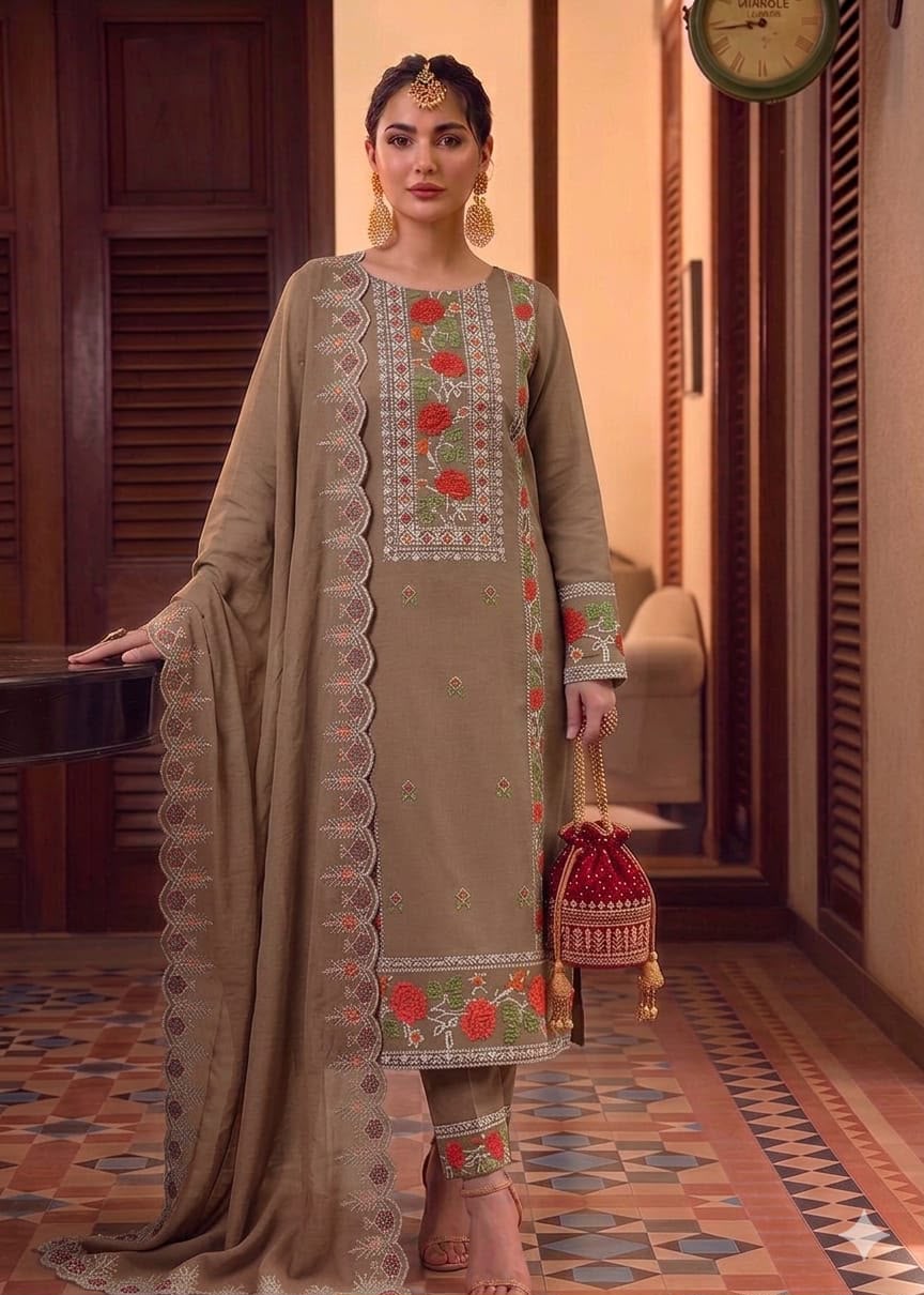 3PIECE Embroidered Summer Collection