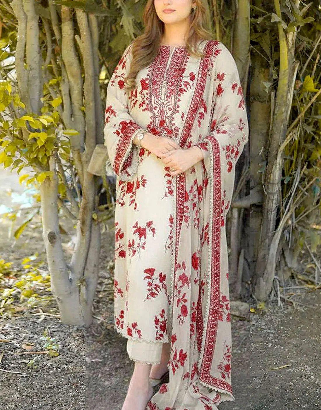 3PIECE Embroidered Summer Collection