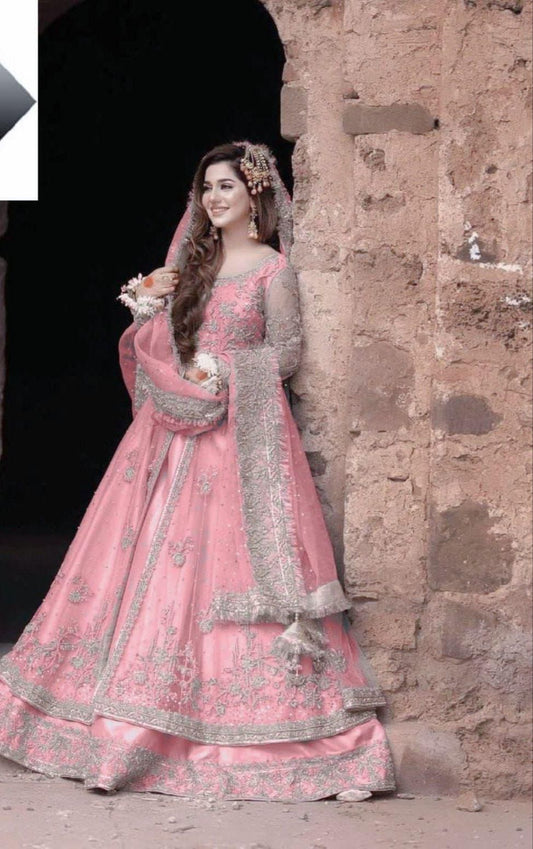 3PIECE Luxury Embroidered Net Collection