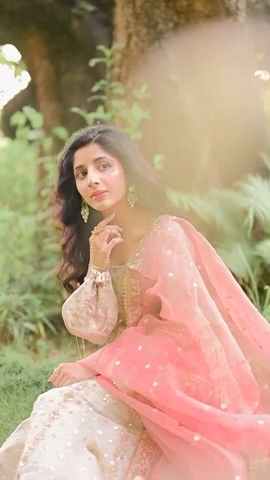 Long angrakha Chiffon Women's Dress